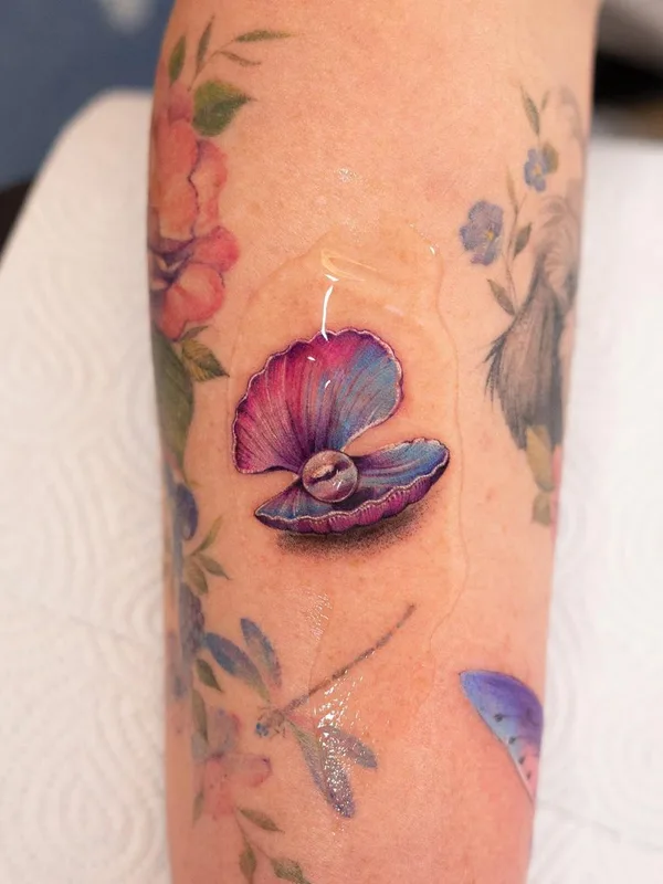 color watercolor Tatuaggio su forearm #57635 | Tatuatore Anna Botyk