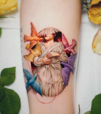Тату эскиз # Тату мастер Sara Qano