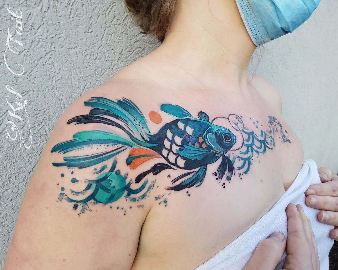 Splat Ter  Tattoo Artist  Anchored Ink  Eugene  Springfield OR