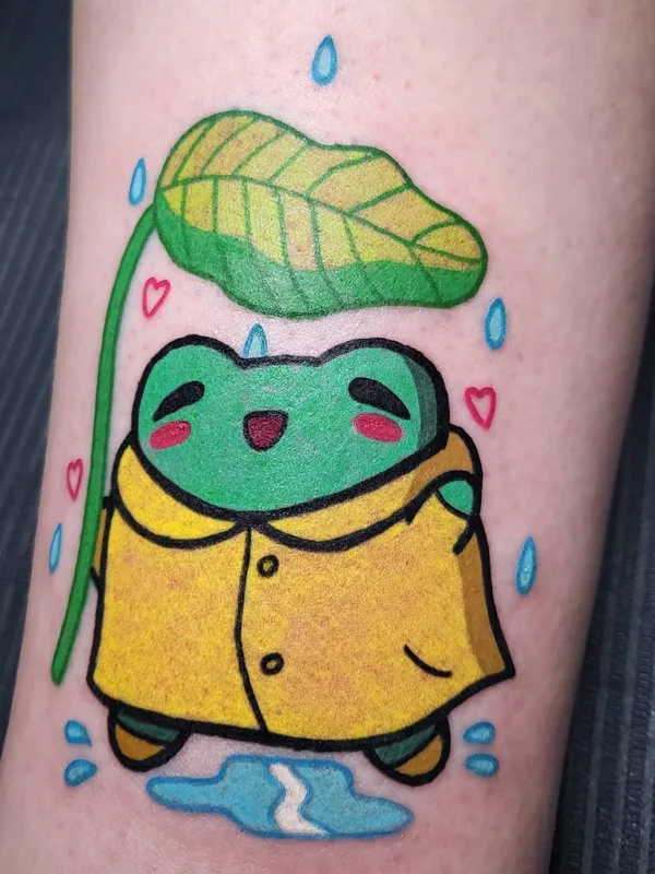color cartoon tatuaje en forearm #57852 | Tatuador Maddy