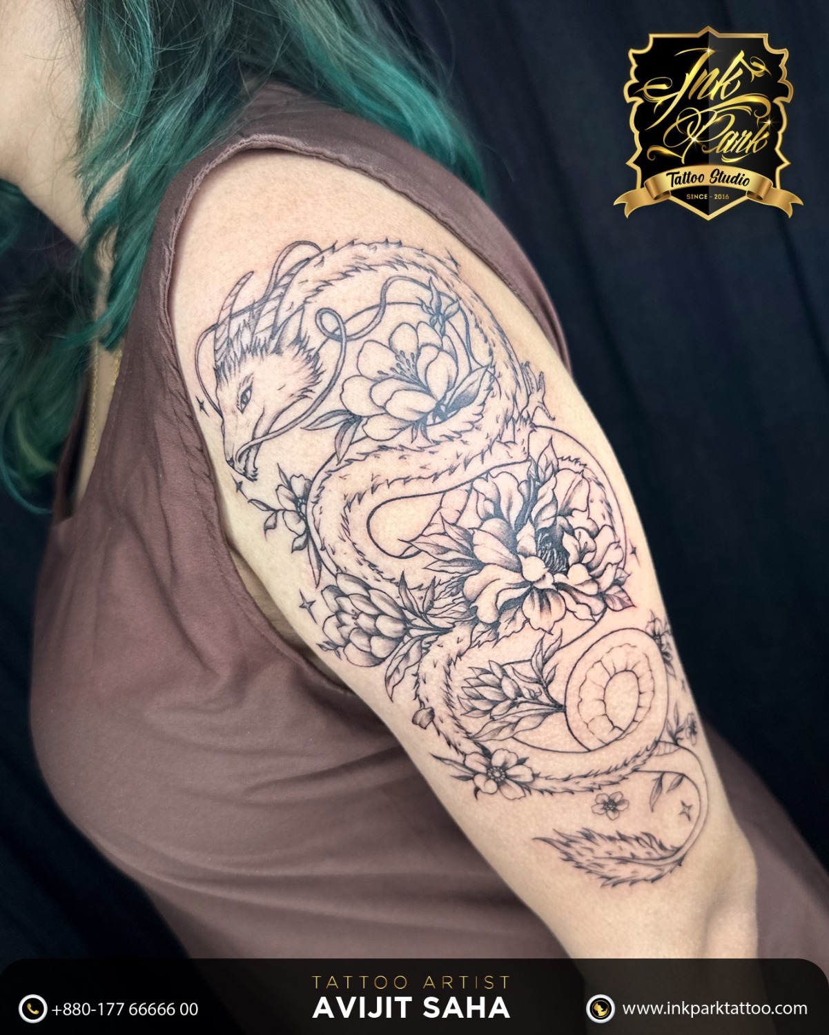 Tattoo by InkPark Tattoo Studio at InkPark Tattoo Studio