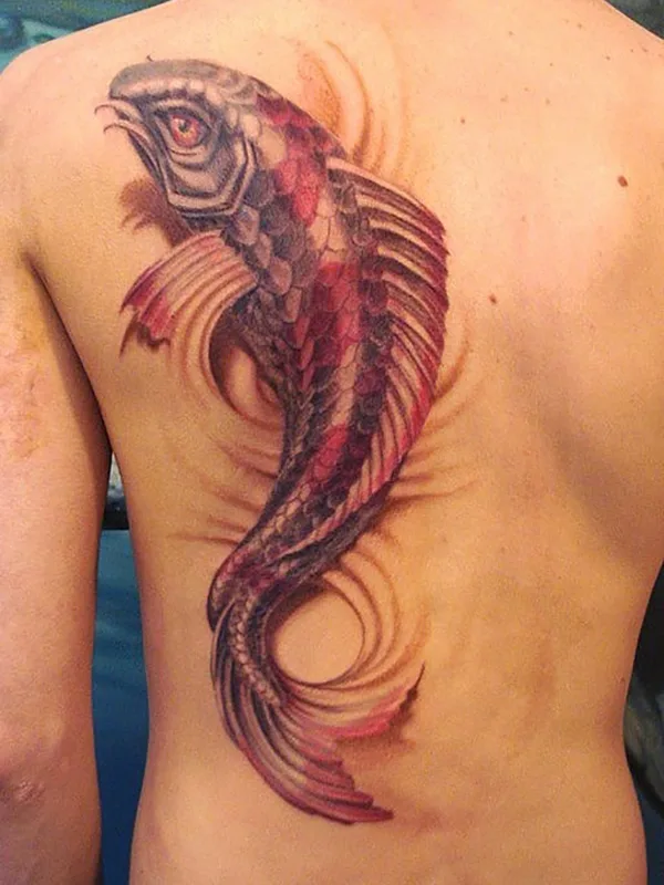 color realism татуировка на upper back #72442 | Тату мастер Александр Кольцов