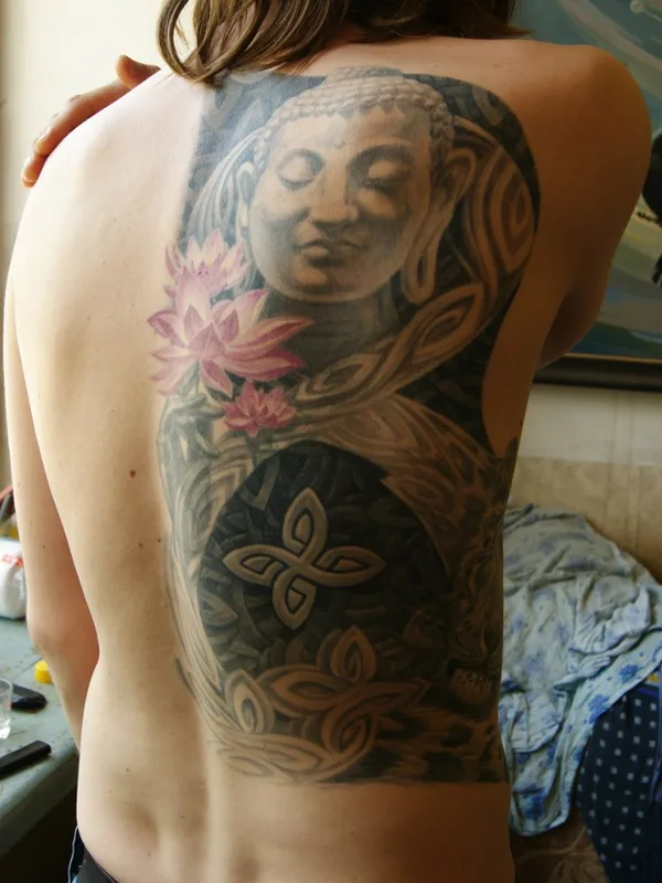 color realism татуировка на upper back #72450 | Тату мастер Александр Кольцов
