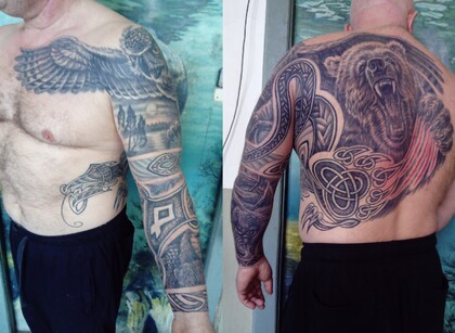 Тату эскиз #72452 Тату мастер Aleksandr Kolcov