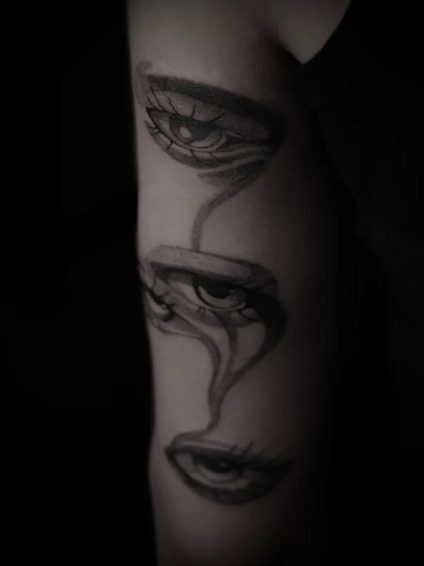 black and grey black and grey татуировка на forearm #72521 | Тату мастер baaad.ink