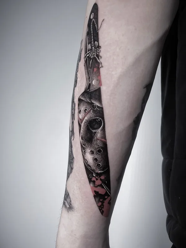 black and grey black and grey татуировка на forearm #72592 | Тату мастер Егор Филиппов