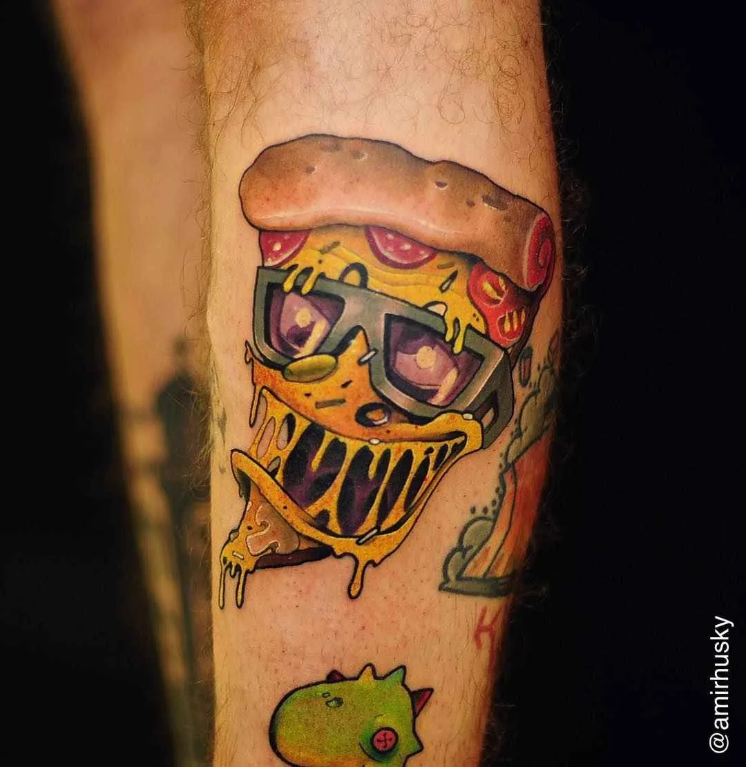 Амир Хаски тату-мастер в стиле нью скул | Amir Husky new school tattoo artist