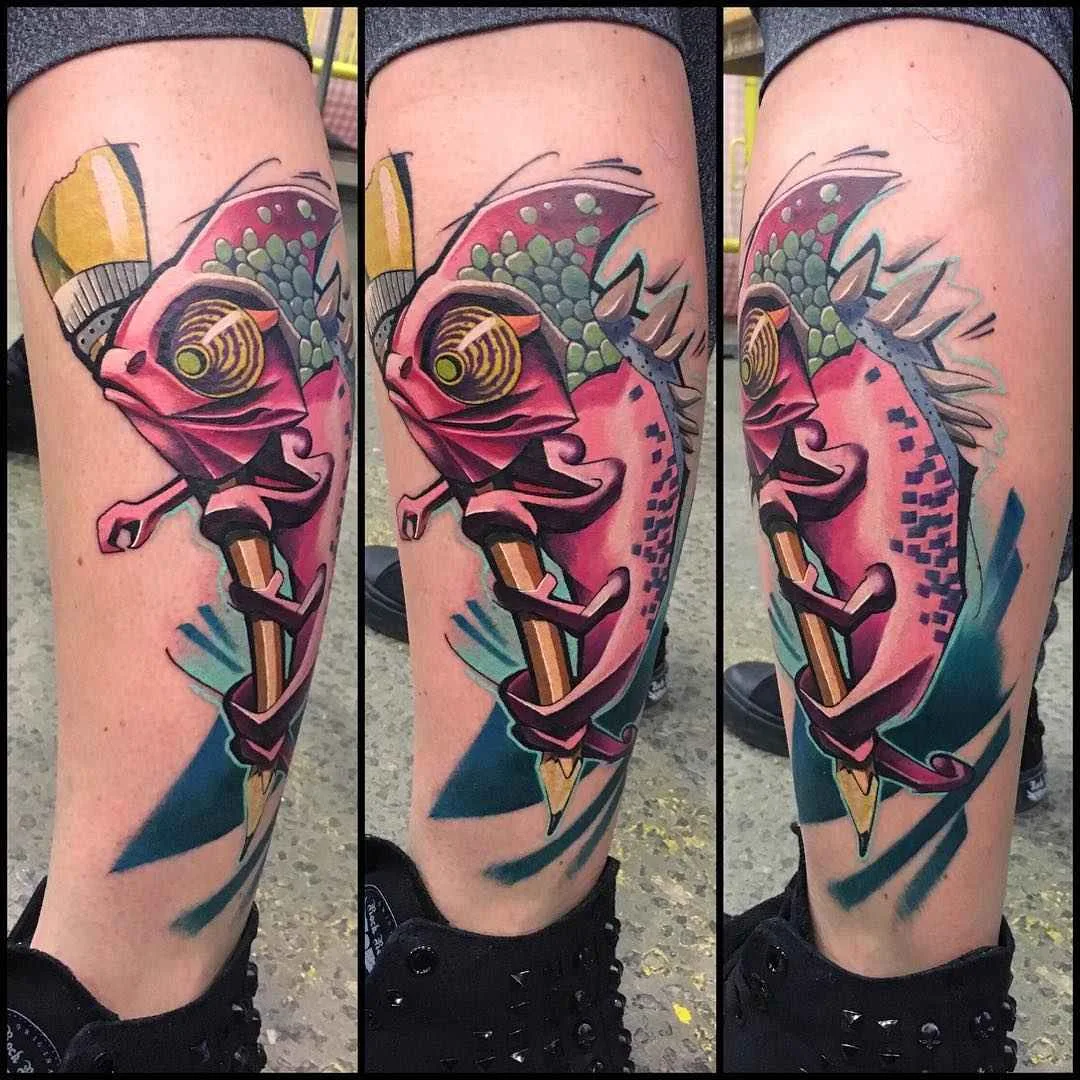 Matej Martius neo traditional tattoo татуировки в стиле неотрад