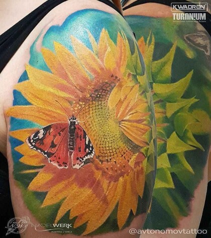 Тату эскиз #1547 Тату мастер Anton Avtonomov