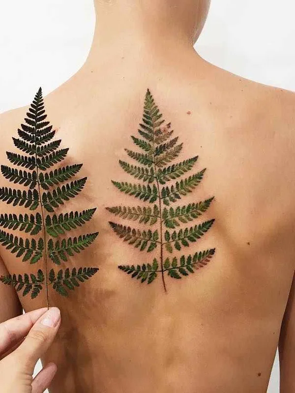 color botanic tattoo on back #1509 | Tattoo Artist Rita Rit Kit Zolotuhina
