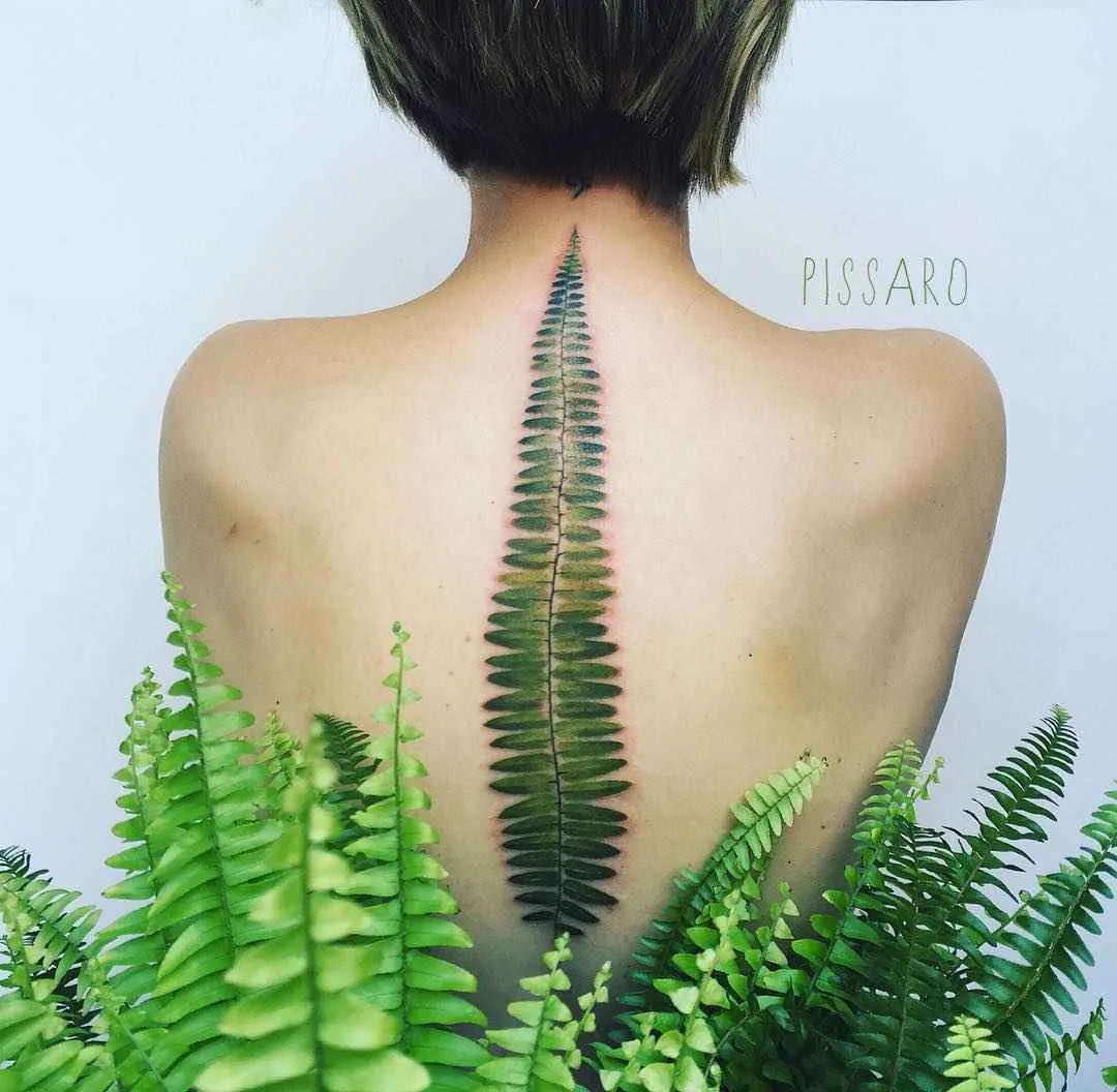 Botanical tattoo или ботанические татуировки