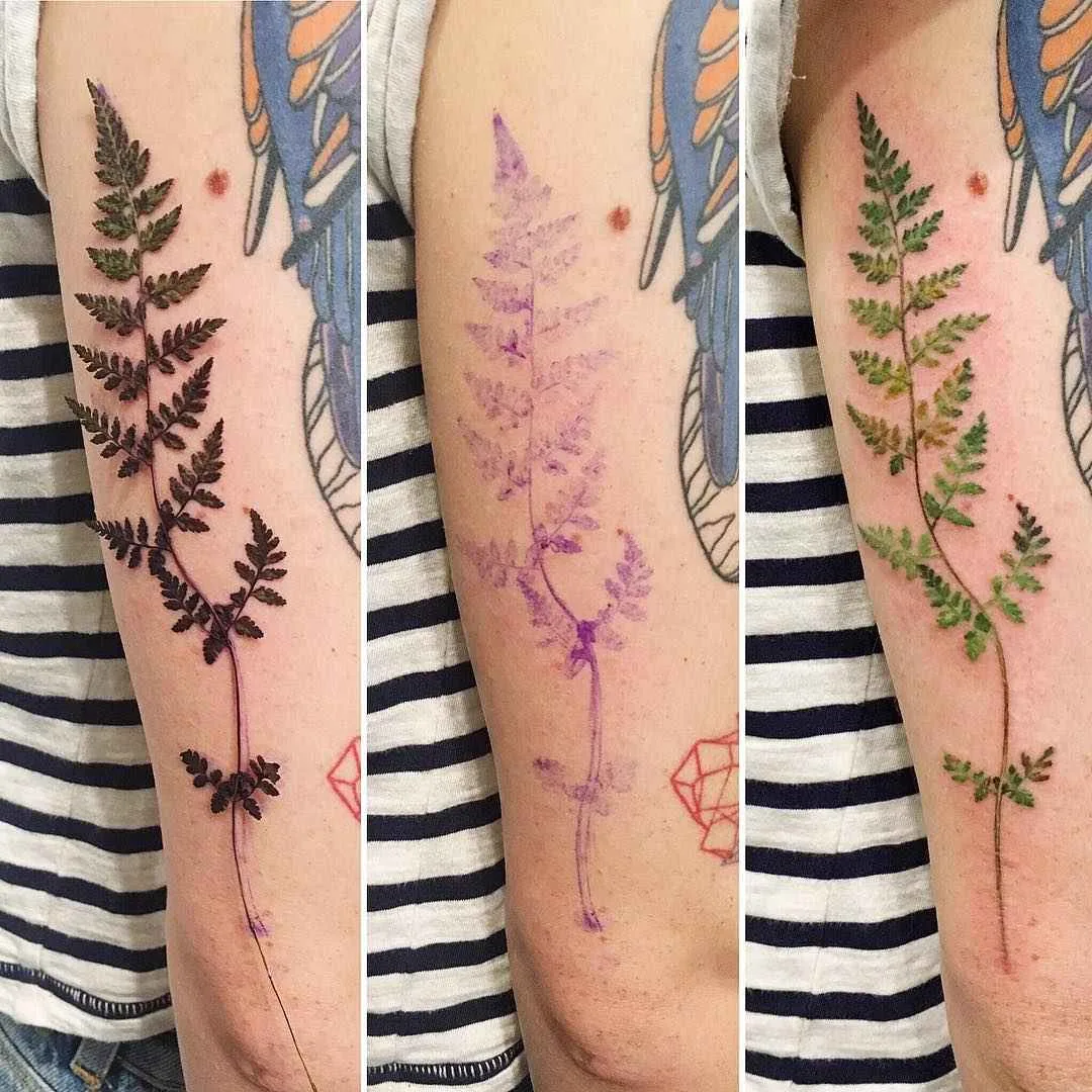Botanical tattoo Рита Rit Kit Золотухина или ботанические татуировки