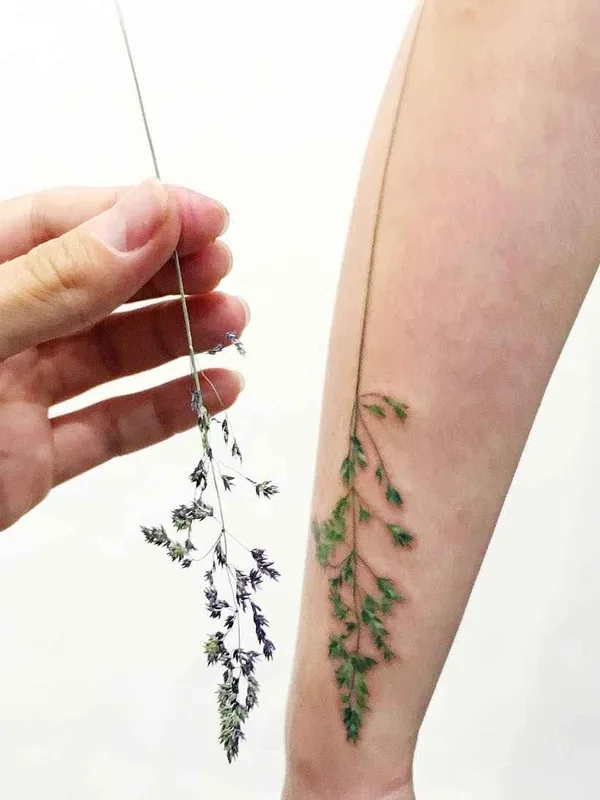 color botanic tattoo on forearm #1513 | Tattoo Artist Rita Rit Kit Zolotuhina