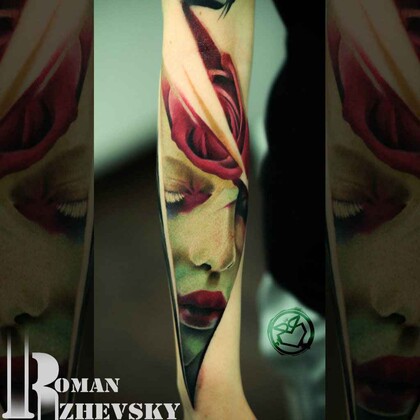 Тату эскиз #12176 Тату мастер Roman Rzhevskiy