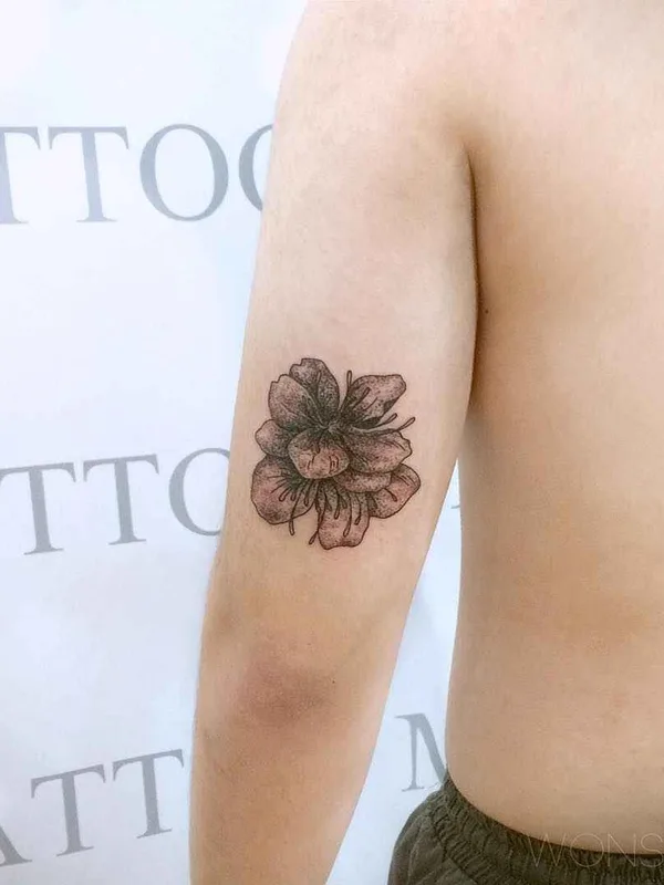 black and grey botanic Tatuagem em forearm #11993 | Tatuador Wonseok