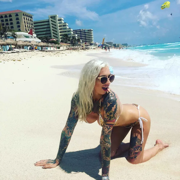 tattoo #12600 | Tattoo Model Rachel Rampage