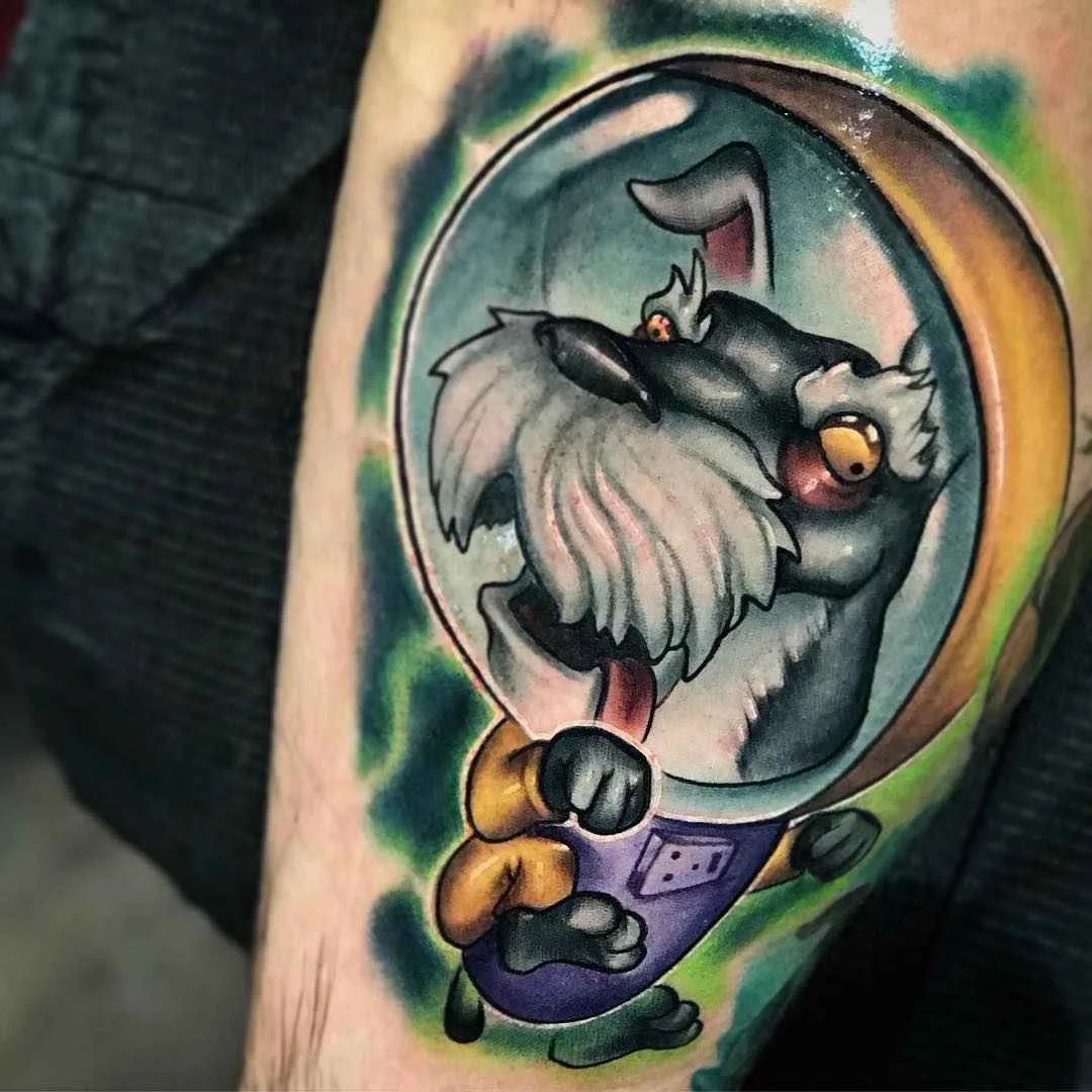 Тату мастер Josh Herman цветные ньюскул татуировки | Tattoo artist Josh Herman color new school tattoo