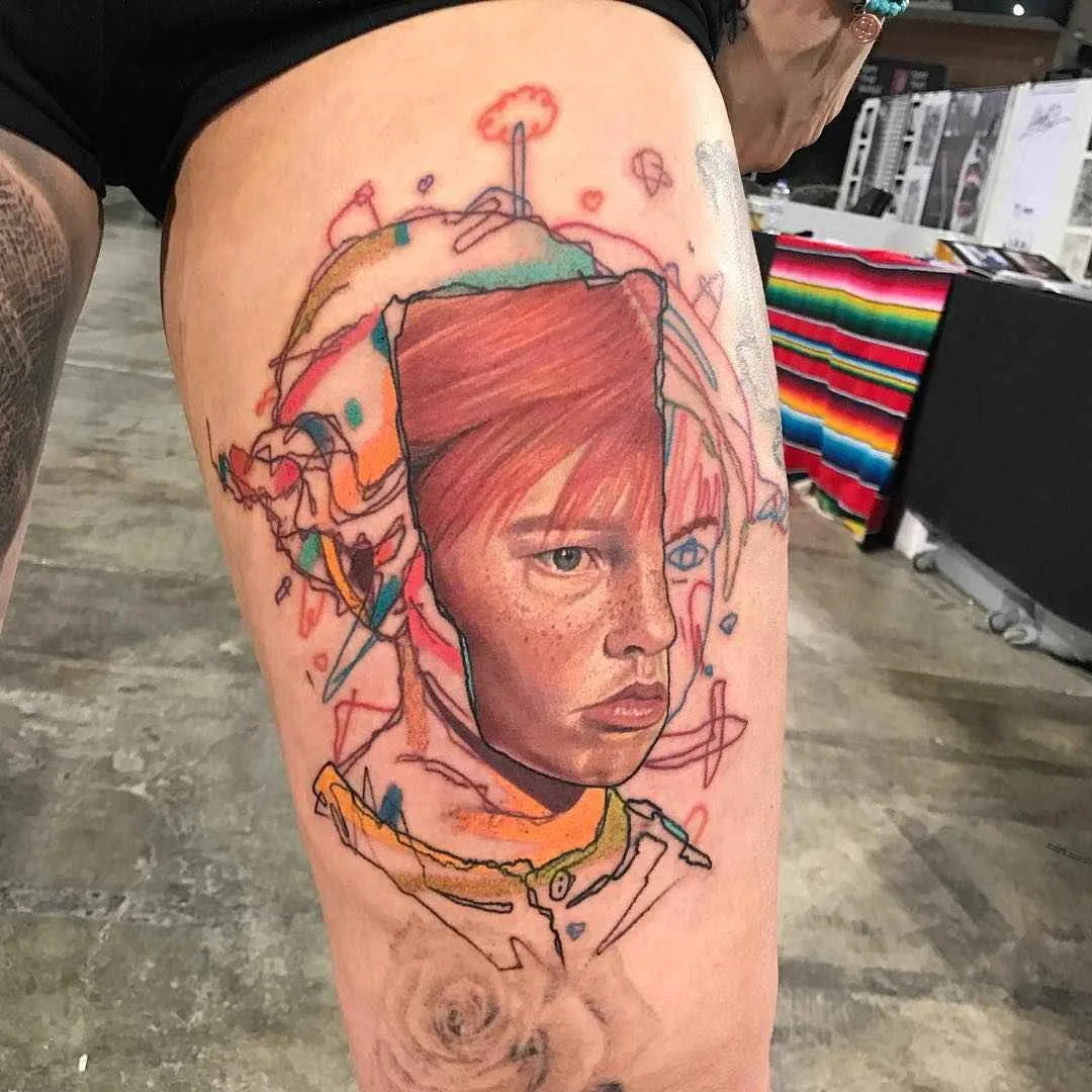 Тату мастер Rafal Makarow цветные сюрреалистичные реализм татуировки | Tattoo artist Rafal Makarow color surrealism realistic tattoo