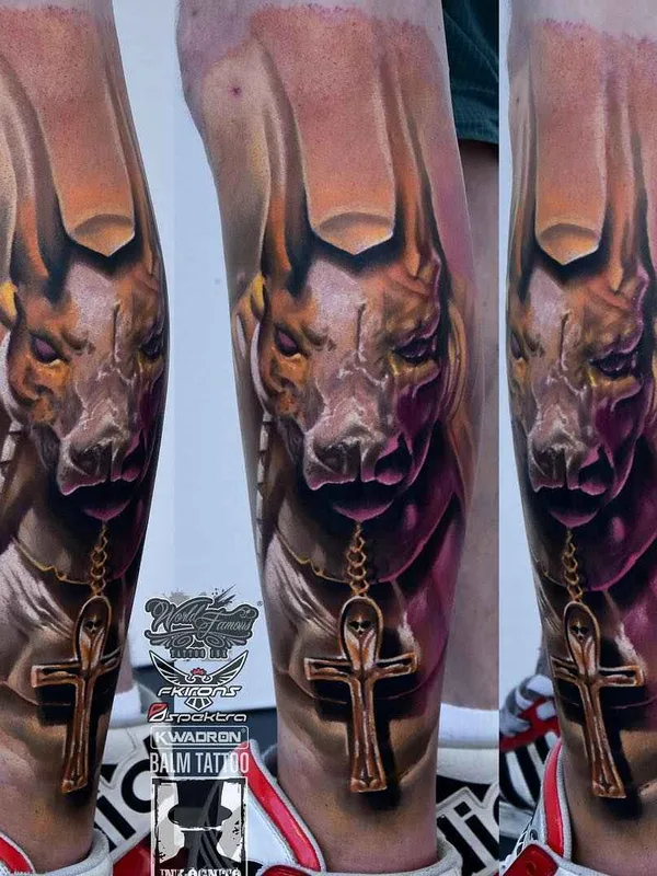 color realism Tatuaggio su calf #12576 | Tatuatore Tomasz TOFI Torfinski