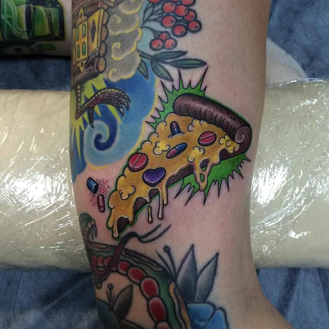 Тату мастер Никита NEL Наумов цветные нью-скул неотрадиционные татуировки | Tattoo artist Nikita NEL Naumov color new school neo traditional tattoo