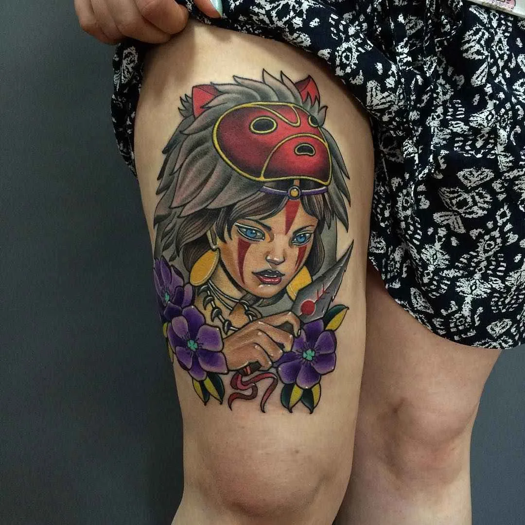 Тату мастер Никита NEL Наумов цветные нью-скул неотрадиционные татуировки | Tattoo artist Nikita NEL Naumov color new school neo traditional tattoo