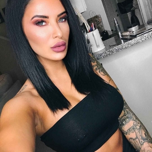 🔥 Горячие фото, портфолио модели  #12729 Тату модель Kaitlyn Mason