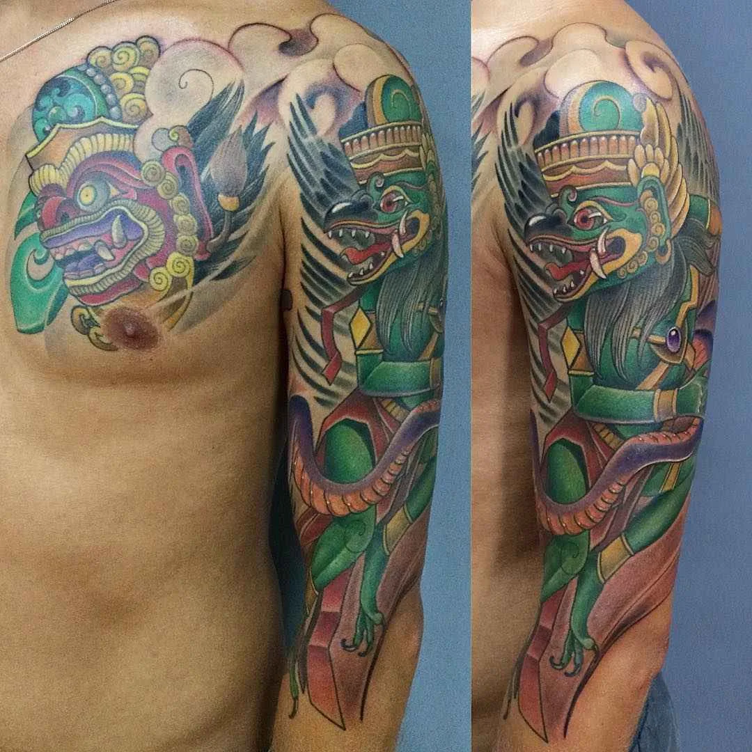 Тату мастер Никита NEL Наумов цветные нью-скул неотрадиционные татуировки | Tattoo artist Nikita NEL Naumov color new school neo traditional tattoo