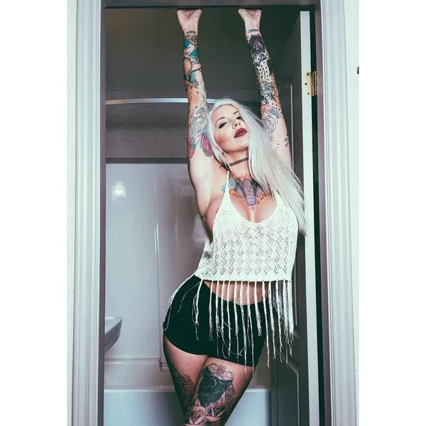 tattoo #12594 | Tattoo Model Rachel Rampage
