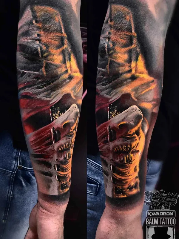 color realism Tatuaggio su forearm #12583 | Tatuatore Tomasz TOFI Torfinski