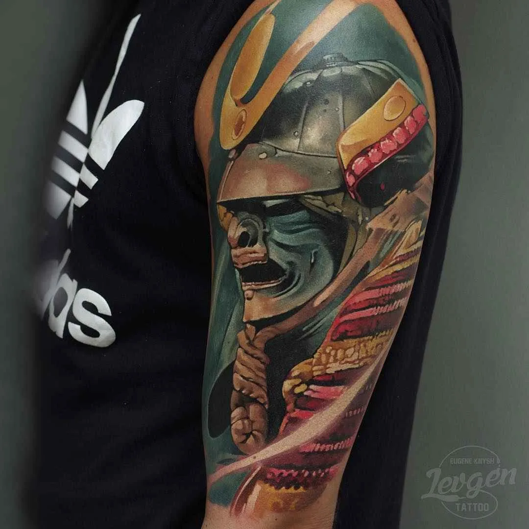 Tatuatore Evgeniy Knysh, tatuaggi colorati in stile realistico | Tattoo artist Evgeniy Knysh (Levgen) color realistic tattoo