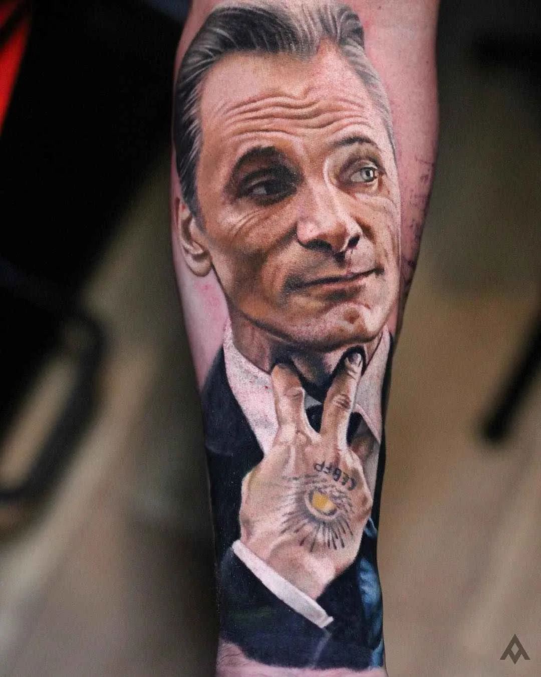 Tatuista Luka Lajoie tatuaggio colorato fotorealistico | Tattoo artist Luka Lajoie color photorealistic tattoo