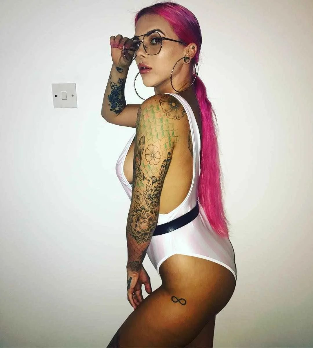 Tattooed model Dannika Daisy , alternative photo model | UK