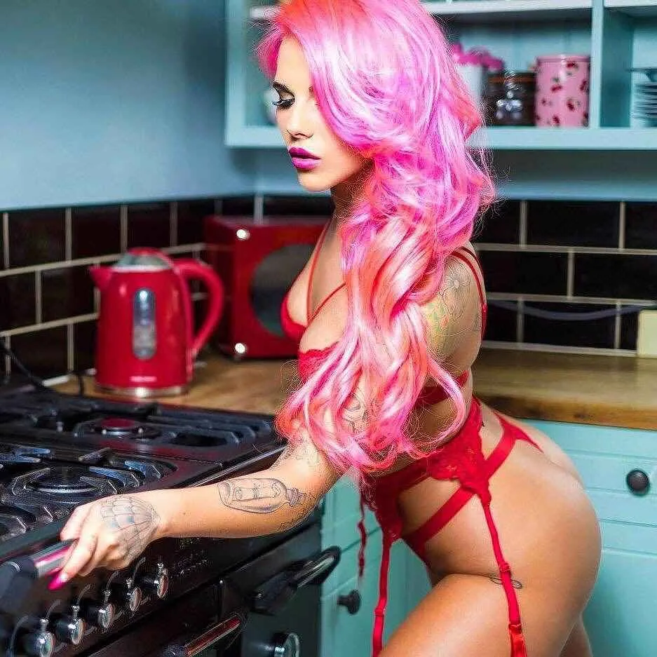 Tattooed model Dannika Daisy , alternative photo model | UK