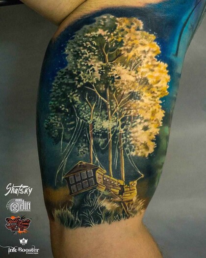 Тату эскиз #12572 Тату мастер Vladimir Shackiy
