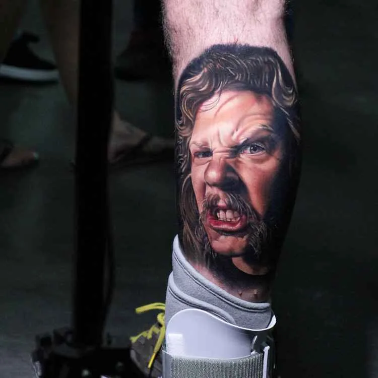Tatuista Luka Lajoie tatuaggio colorato fotorealistico | Tattoo artist Luka Lajoie color photorealistic tattoo
