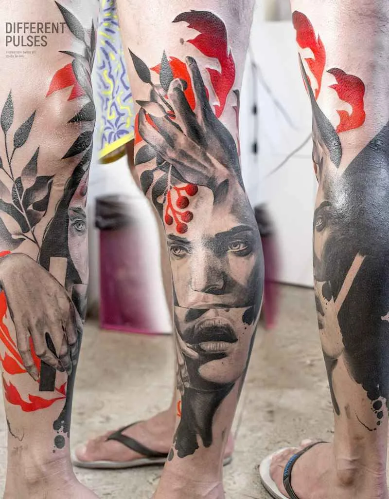 Artista di tatuaggi Denis FREEZING Moskalev