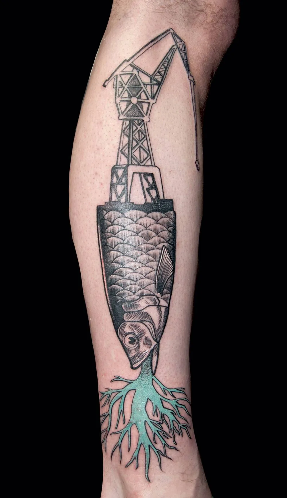 Tattoo artist Marcin Pawlus, tattoo studio DWA ŚLEDZIE , color and black authors style tattoo| Poland