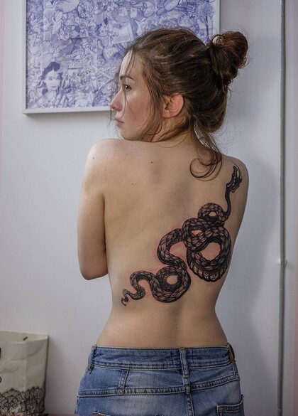 Тату эскиз #23061 Тату мастер  Zamyatina Mariya