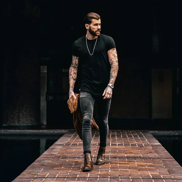 타투 #23754 | 타투 모델 Chris Perceval