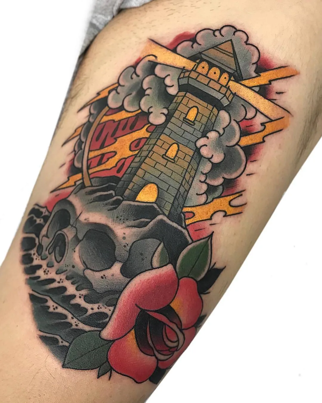 Tattoo artist Guindero, color new school neo traditional tattoo | Spain