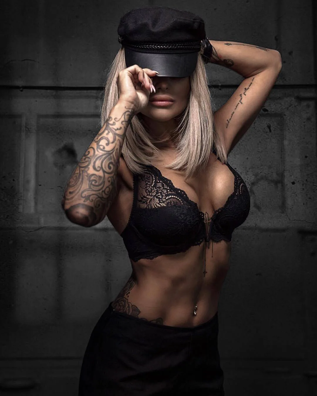 Тату модель Ida M&aring;rtensson, профессиональная альтернативная татуированная фото модель, девушка с тату | Стокгольм, Швеция