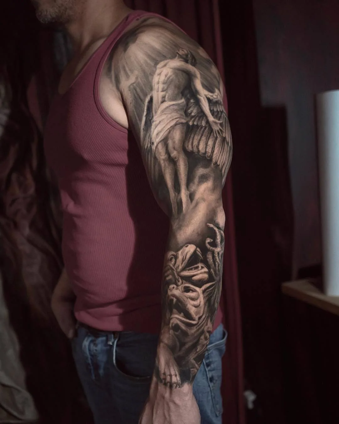 Tattoo artist Darwin Enriquez, black&grey e tattoo realistico a colori | USA
