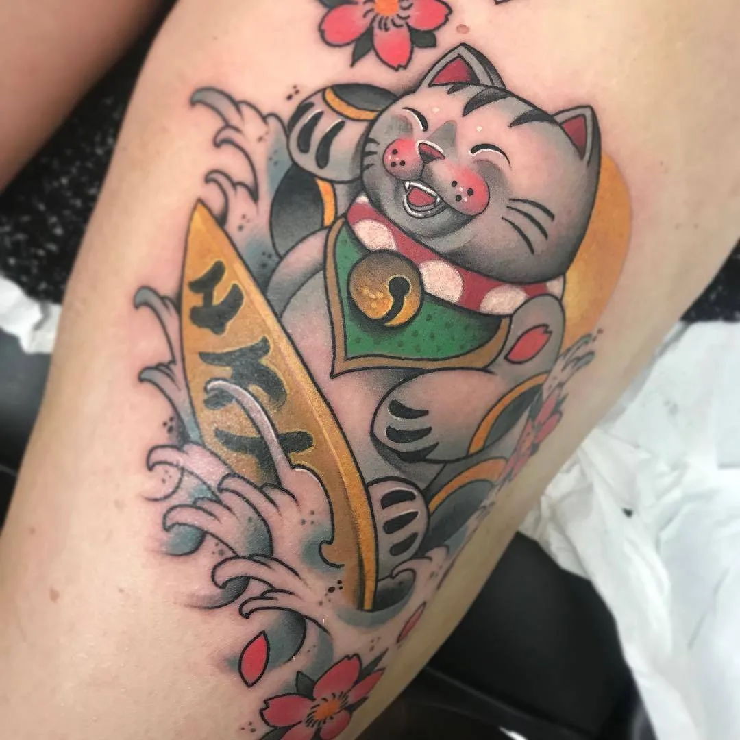 Tattoo artist Guindero, color new school neo traditional tattoo | Spain
