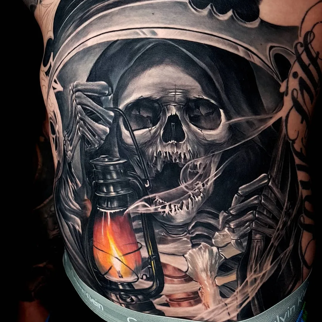 Tattoo artist Akbar ATA Tawakkal, authors style realistic tattoo, surrealism art | Indonesia, Bali