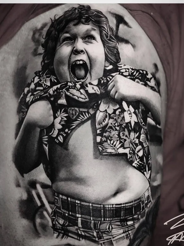 black and grey realism татуировка на shoulder #23666 | Тату мастер Matteo Pasqualin