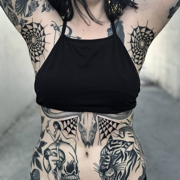 Тату мастер Javier Betancourt