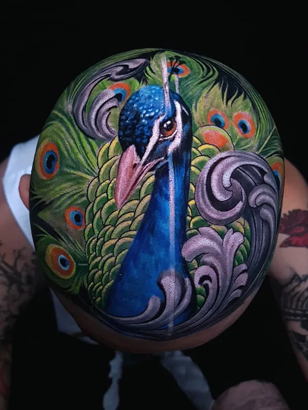 color realism tattoo auf back #23714 | Tätowierer Akbar Tawakkal