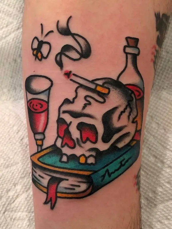 color traditional Tatuaggio su forearm #23555 | Tatuatore Akira Latanzio