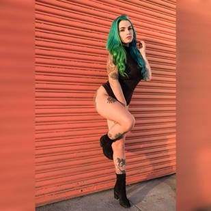 🔥 Горячие фото, портфолио модели  #23197 Тату модель Saturn SG