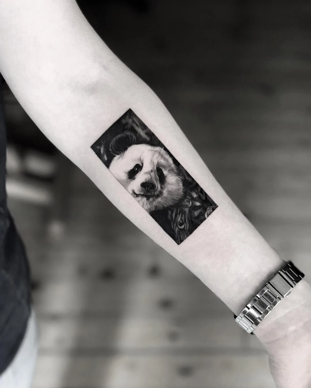 Artista de tatuagem Victor del Fueyo de la Torre, estilo de autor black and grey abstract tattoo, realism | Espanha